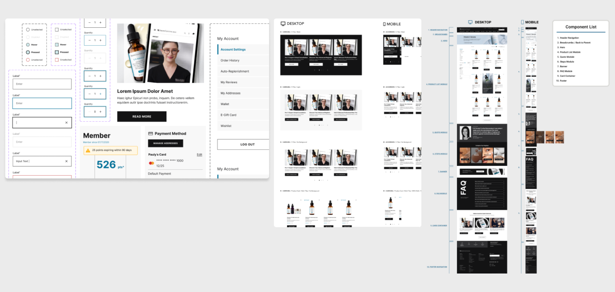 SkinC Design System